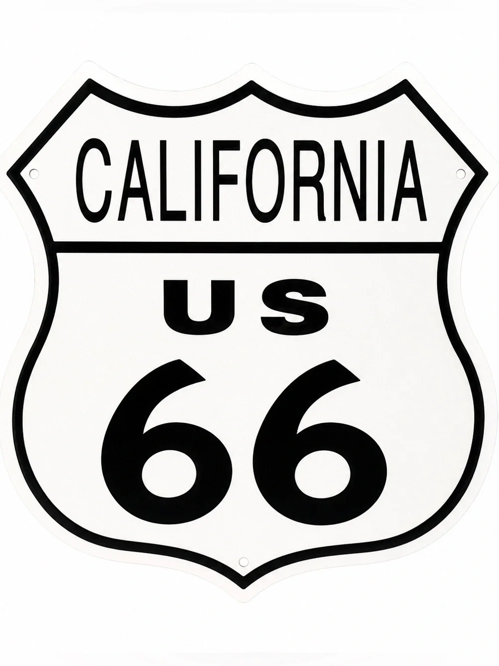 NEW California US Route 66 Metal Sign